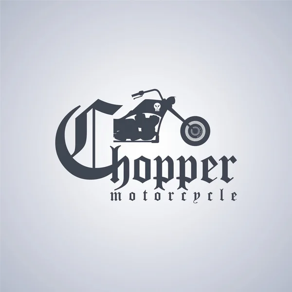 Motorrad - Chopper Bike — Stockvektor