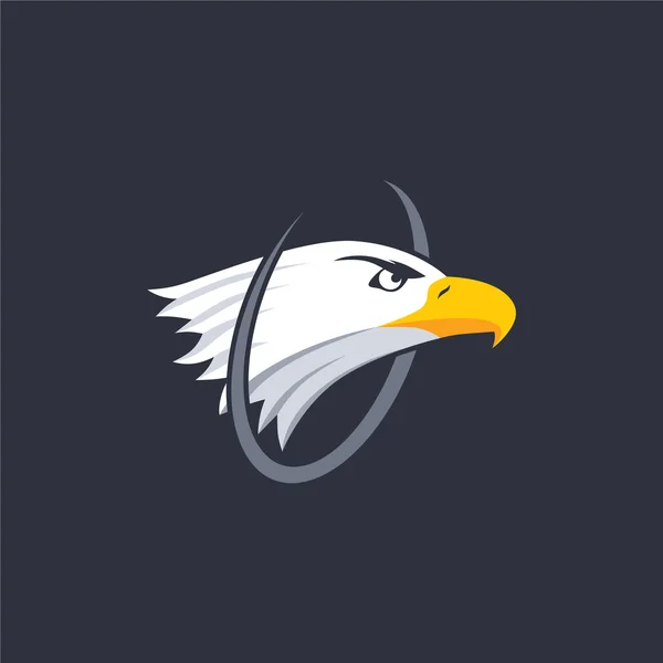 Bold eagle bird — Stock Vector