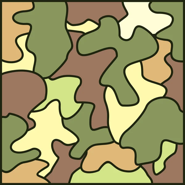 Arrière-plan de camouflage armée — Image vectorielle