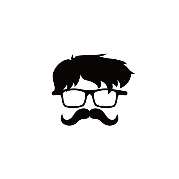 Geek kluk ikona — Stockový vektor