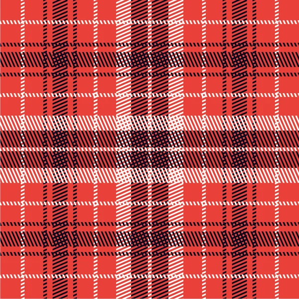 Garment industry plaid pattern — Stock Vector