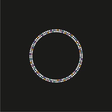 Renkli nokta Tema daire