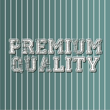 Premium Kalite kartı