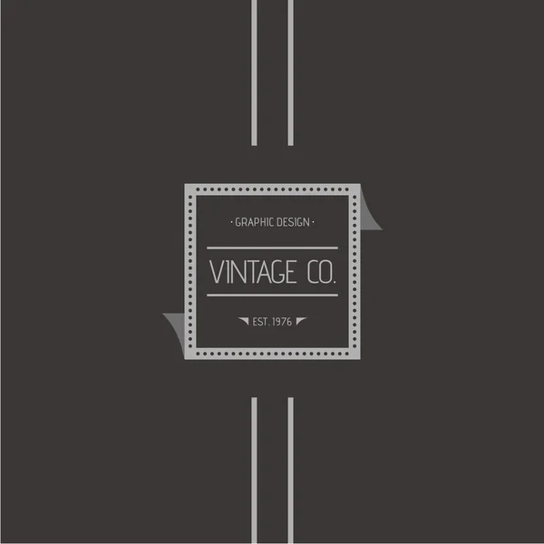 Vintage label thema — Stockvector