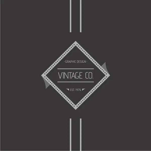 Vintage label thema — Stockvector