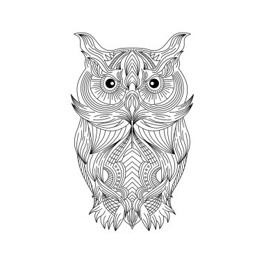 Baykuş sanat dekorasyon