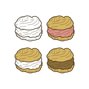 Beyaz kremalı pasta