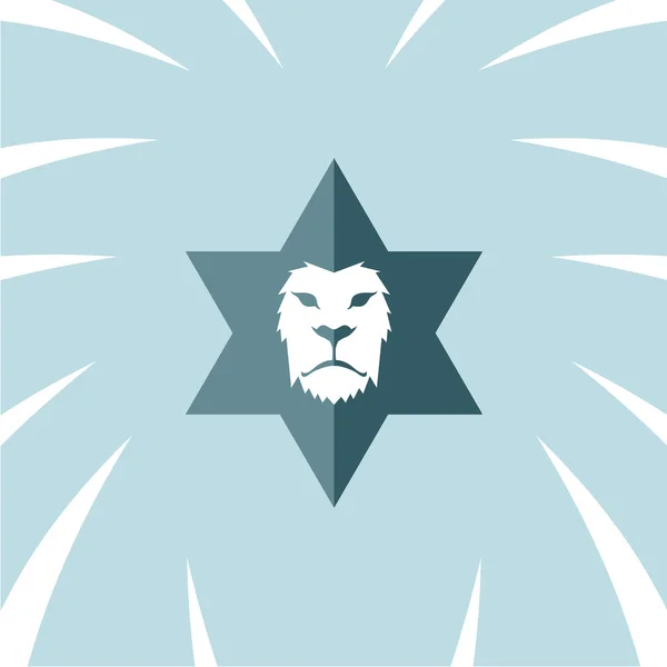 狮子头标志模板 — 图库矢量图片
