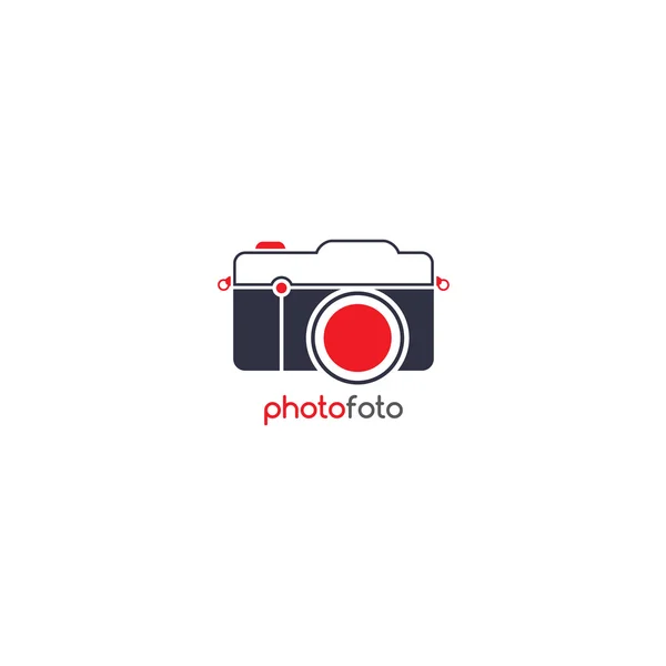 Tema de símbolo de fotografia — Vetor de Stock