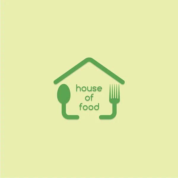 Дом еды искушает — стоковый вектор