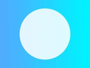 Mavi eğimli beyaz daireler, kopyalama alanı ve tasarımları olan soyut arkaplan