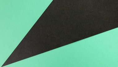 Soyut kağıt dokusu veya arkaplan. İki tonluk yeşil ve siyah renkli kağıt arka plan. Görüntü, metin ve tasarım için kavram. Geometrik kağıt arkaplanı