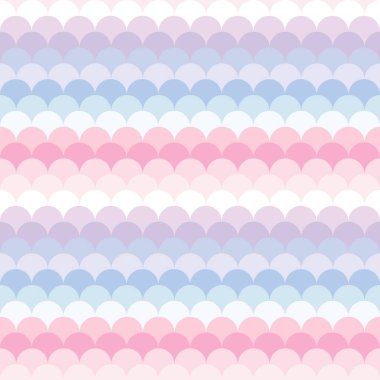 Pembe, mor, mavi, soyut tekrar geometrik kabuk arkaplanı, renk solgunluğu, sevimli açık renk.