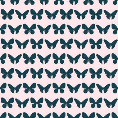 Geometrik kelebek silueti soyut, pürüzsüz arkaplan.