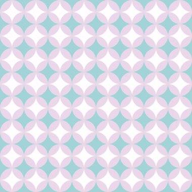 Kusursuz vektör şablonu, geometrik soyut çember şablonu, retro temel şablon, tekrar arkaplan, vektör swatch.