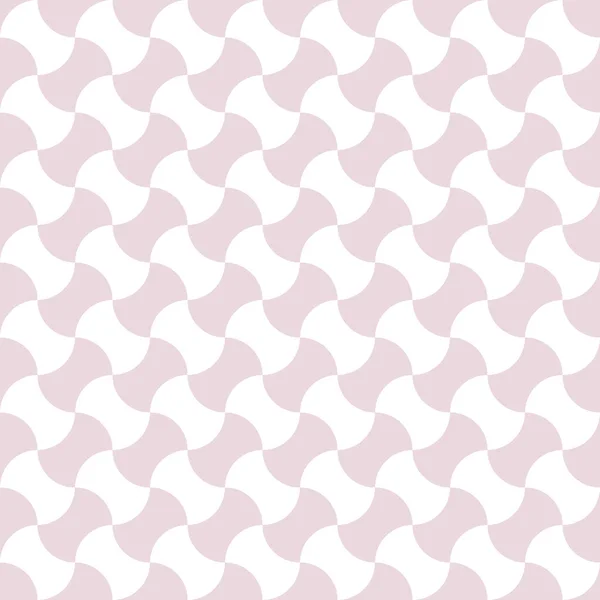 Pastel Nude Ροζ Και Λευκό Μοτίβο Τούβλο Διάνυσμα Επαναλάβετε Γεωμετρικό — Διανυσματικό Αρχείο