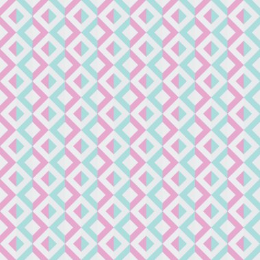 Renkli geometrik, pürüzsüz, tekrar eden model arkaplanı, soyut tekrar.