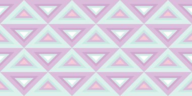 Renkli üçgenler soyut geometrik kusursuz tekrarlanmayan model vektör arkaplanı