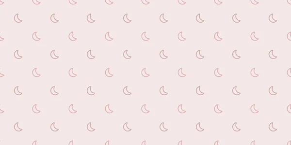 Pastel ay pürüzsüz tekrar model vektör arkaplan, duvar kağıdı tasarımı.