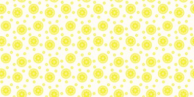 Limon pürüzsüz tekrarlama desen vektör arkaplanı, tekrarlanan duvar kağıdı.