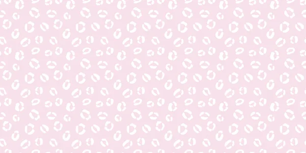 Пастельно Розовый Гепард Бесшовный Повторяющийся Векторный Фон Шаблона Повторяющиеся Обои — стоковый вектор
