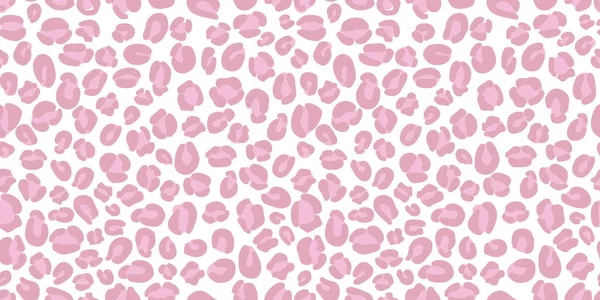 Çita pürüzsüz tekrar kalıbı, vektör arkaplan, tekrarlayan duvar kağıdı, hayvan izi, leopar deseni. Pastel pembe çita..