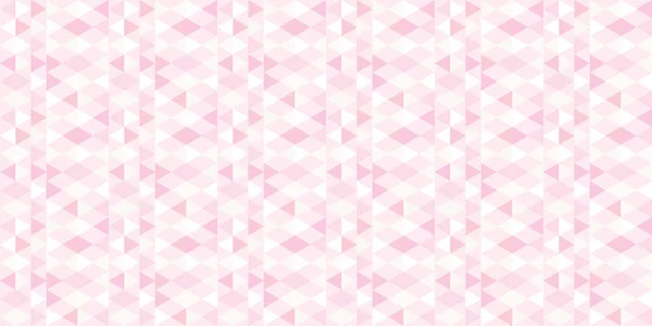 Pastellrosa Mosaik Geometrische Nahtlose Wiederholung Muster Hintergrund Vektor Tapete — Stockvektor