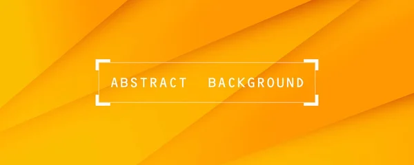 Weiche Orange Und Gelbe Abstrakte Tapete Und Horizontale Moderne Banner — Stockvektor