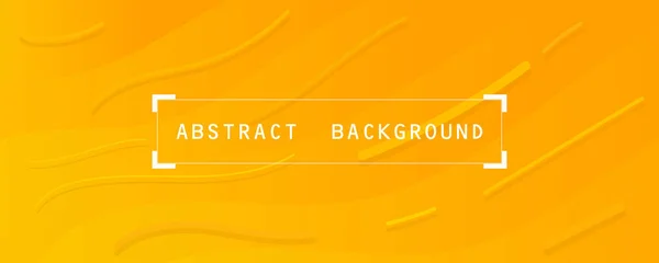 Мягкие Оранжевые Желтые Абстрактные Обои Горизонтальный Современный Фон Баннера — стоковый вектор