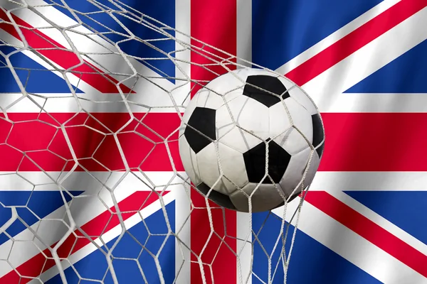 Amazing United Kingdom Goal — Stock Photo, Image