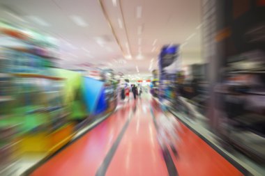 süpermarket Hareket Bulanıklığı için arka plan