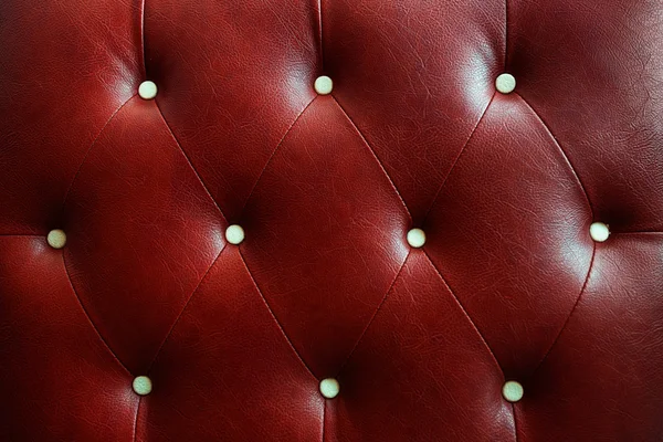 Buttoned on the red Texture — Stock Photo, Image