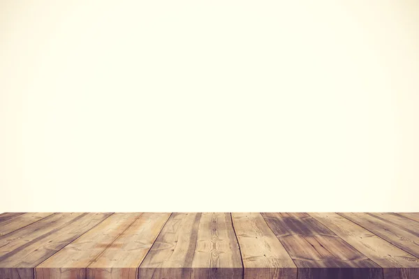 Piano in legno isolato su fondo bianco - utilizzabile per di — Foto Stock