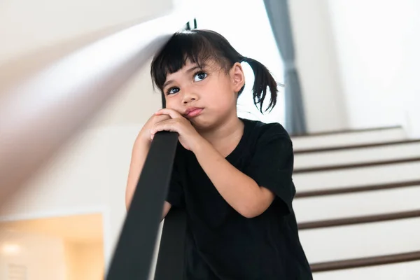 Sad Child Father Mother Arguing Family Negative Concept — Stock Photo, Image