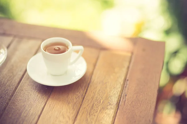 Taza de té color vintage — Foto de Stock