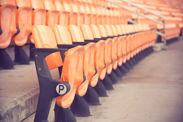 Stadion en zetel vintage kleur — Stockfoto