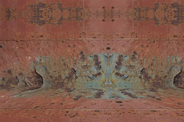 Дверной замок старый ржавый фон — стоковое фото