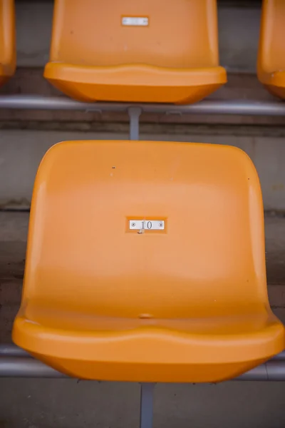 Empty seats in stadium — Stock Photo, Image