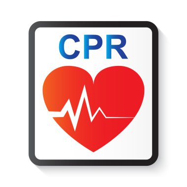 Cpr ( kardiyopulmoner resüsitasyon ) , kalp ve Ekg ( Elektrokardiyogram ) ( temel yaşam desteği ve ileri kardiyak yaşam desteği için görüntü )
