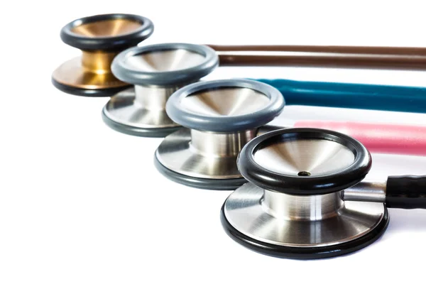 Colorful stethoscopes — Stock Photo, Image