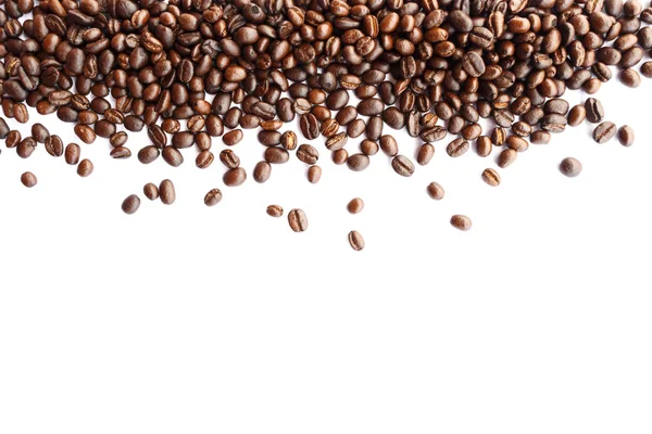 Kaffebönor vid gränsen — Stockfoto