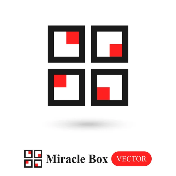 Miracle Box (abstrakt symbol ) — Stock vektor