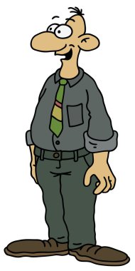 Komik karanlık adam