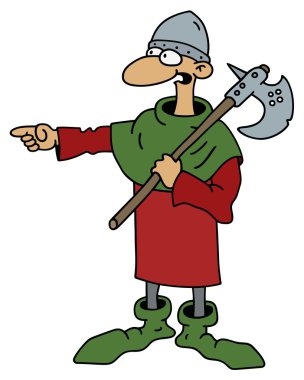 Komik eski savaşçı