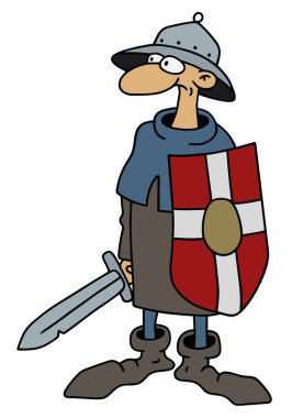 Komik eski savaşçı