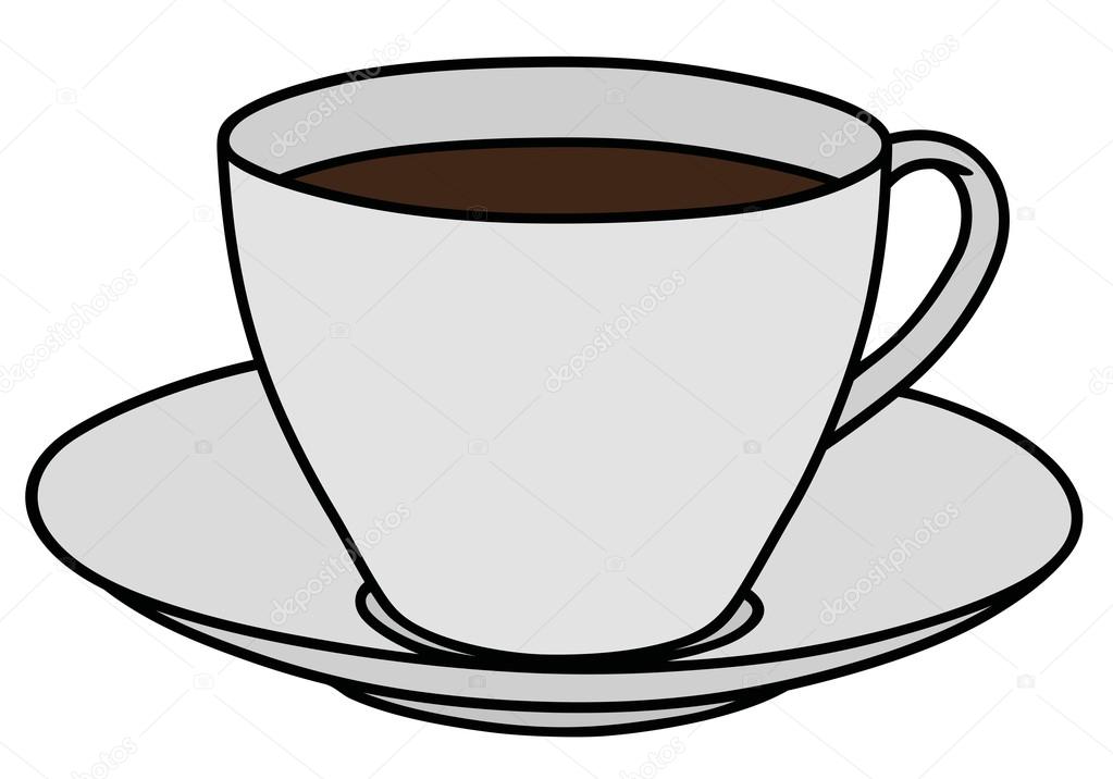 Fonkelnieuw Cup of coffee — Stock Vector © 2v #111463598 PZ-69