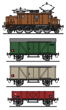 eski Elektrikli tren