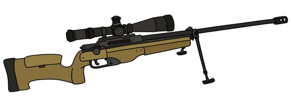 Fusil de tireur de sable — Image vectorielle