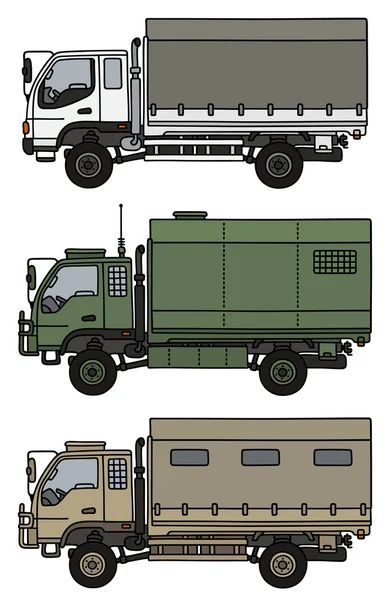 Kleine Geländewagen — Stockvektor