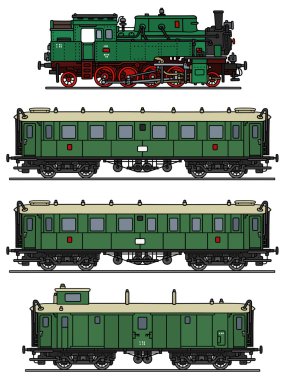 Klasik buharlı tren